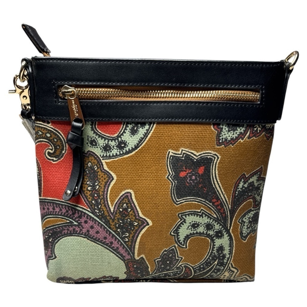 Spartina 449 Cora Hipster Paisley Crossbody Bag NWT - Picture 3 of 15